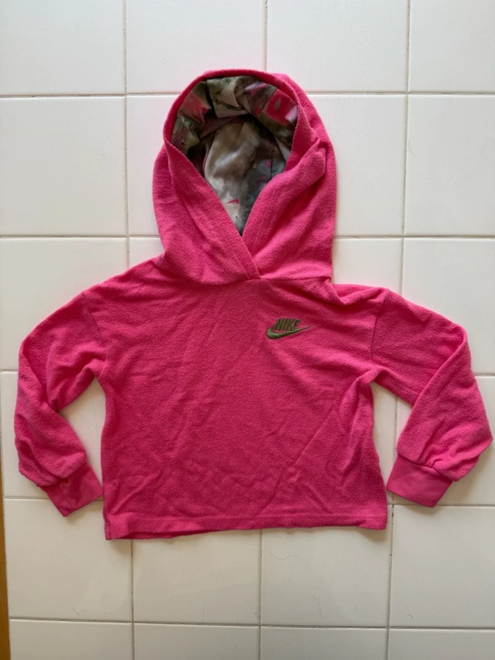 Nike Toddler Girls 2T Athletic Pink Hoodie and Leggings 2 Piece Set EUC - Picture 5 of 11